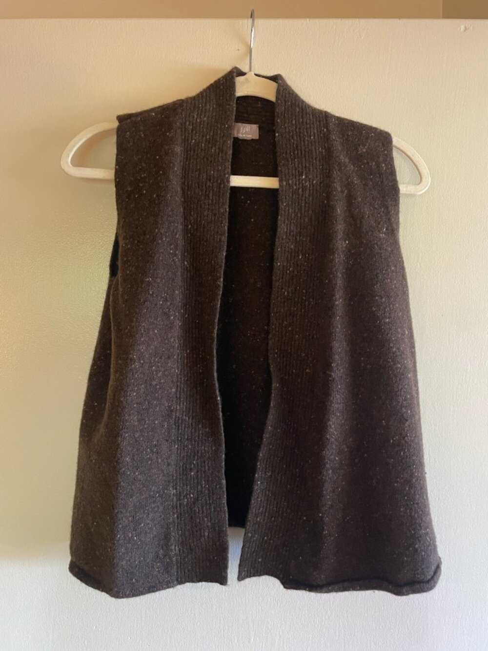 J. Jill Italian Wool/Cashmere Vest - M